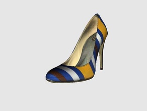 rayas de zapatos la moda 3d Escáner artec eva 3d print model - Mito3D