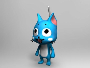 happy fairy tails toys games Fairy tail 3d print model - Mito3D
