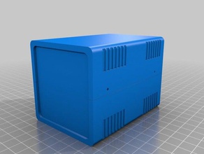 double raspberry pi enceinte de l'électronique personnalisé 3d print model - Mito3D