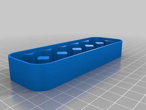 12x 18650 bateria caso de topo recipientes personalizado vape 3d print model - Mito3D