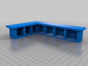 kitchen counter tops cabinets dining 3d print model - Mito3D