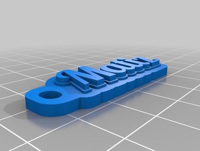 matiz2 Anahtarlık özelleştirilmiş 3d print model - Mito3D