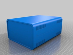 mi escritorio de la fuente alimentación electrónica personalizado 3d print model - Mito3D