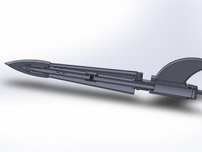 roket helikopter kurtarma sistemi mühendislik engineeringproject makeredchallenge solidworks 3d print model - Mito3D