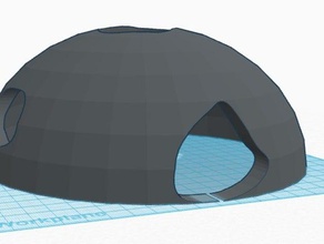simple aquarium cave 3d printing 3d print model - Mito3D