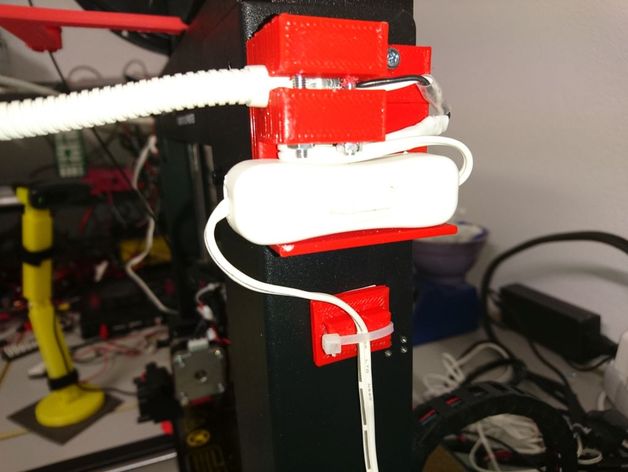 suporte do cabo diy 3D print model - Mito3D
