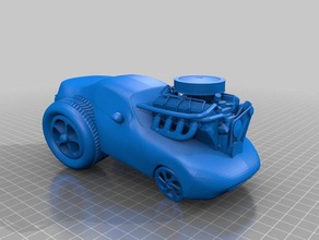 miata funny car wilkins-version 3d Drucker 3d print model - Mito3D