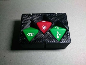 dés compartiments de x-wing jeux jeu stanley organisateur xwing miniatures 3d print model - Mito3D
