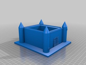 middle ages castle 3d printing 3d print model - Mito3D