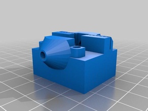 modified kossel carriage improved belt clamp folgertech 3d printer parts 3d print model - Mito3D