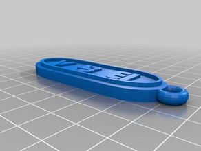 keychain accessories 3d print model - Mito3D
