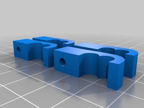 my customized cable clamp diy 3d print model - Mito3D