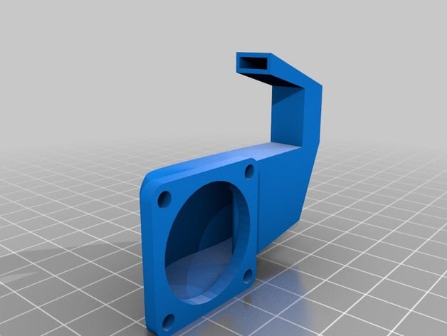 prusa i2 20mm lüfterverkleidung 3d Drucker - Zubehör reprap 3D print model - Mito3D