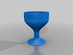 jen goblet kitchen dining customized 3d print model - Mito3D