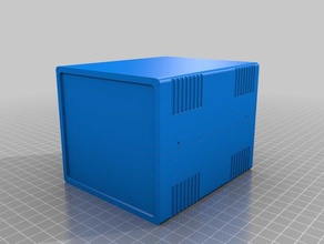 rampes 14 de la boîte l'électronique personnalisé 3d print model - Mito3D