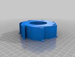 Recht spool-100mm 3d Drucker Teile angepasst 3d print model - Mito3D