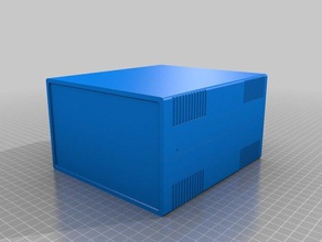 alimentation atx case de l'électronique personnalisé 3d print model - Mito3D