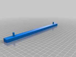 drawer rails replacement parts 3d print model - Mito3D