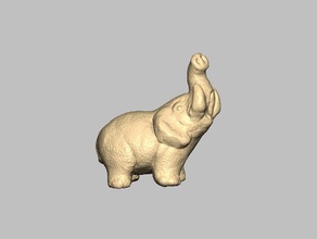 elefante varreduras réplicas Digitalização em 3d 3d print model - Mito3D
