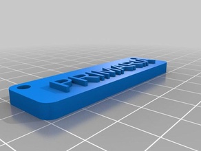 a primaria sinais logotipos personalizado 3d print model - Mito3D