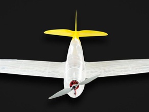 rc thunderbolt wing test part slic3r version vehicles 3d print model - Mito3D