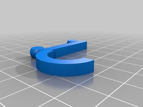 crochet de peg d'autres personnalisé 3d print model - Mito3D