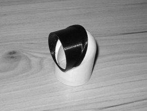 personalizzato estremità del tubo bagno solicon 3d print model - Mito3D