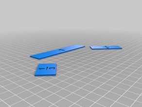 fraction bars 3d printing makeredchallenge 3d print model - Mito3D
