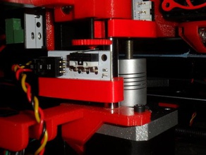 tope terminal eje prusa i3 hephestos 3d de la impresora partes z 3d print model - Mito3D