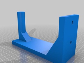 fan wall mount bracket 3d printing 3d print model - Mito3D