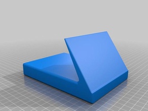 a6 flyer stand containers flyers marketing 3d print model - Mito3D