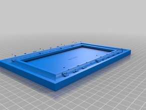 my customized coved picture frame -33-22 decor 3d print model - Mito3D