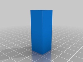 meu personalizados de parede fina calibração cubo 3d impressão testes 3d print model - Mito3D