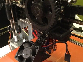 pivote de montaje frontal 3d la impresora accesorios 3d print model - Mito3D