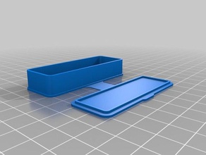 personnalisé cas de forme rectangulaire les conteneurs 3d print model - Mito3D