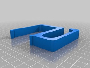 gancho 2 organização personalizado 3d print model - Mito3D
