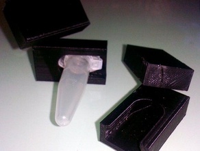capuchon de verrouillage tube eppendorf la biologie biochimie laboratoire 3d print model - Mito3D