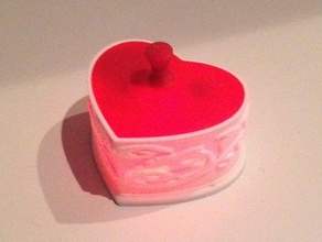 heart shaped box led other 3d print model - Mito3D