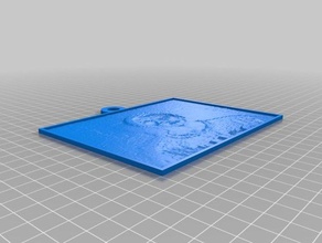 donovan lithopane 2d art personnalisé 3d print model - Mito3D