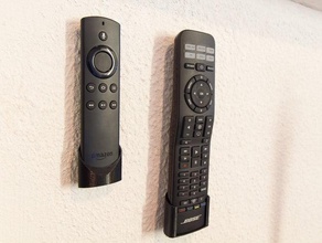 fire tv voice remote-Wandhalterung gadgets 3d print model - Mito3D