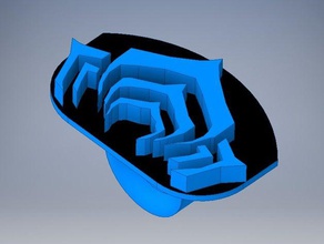 warframe anillo arte 3d print model - Mito3D