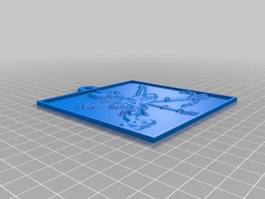 legião espa&ntildeola2 2d a arte personalizado 3d print model - Mito3D