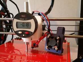 prusa i3 dial indicador titular 3d a impressora os acessórios cama de nivelamento montagem 3d print model - Mito3D