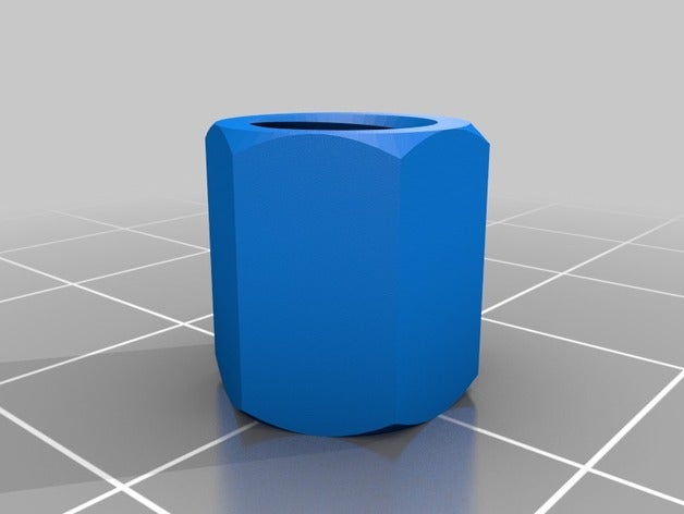 ecrou de plongée v3 pièces personnalisé 3D print model - Mito3D