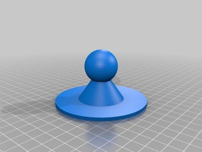 jellybean ball-und-socket mount rev 3 Haushalt angepasst 3d print model - Mito3D