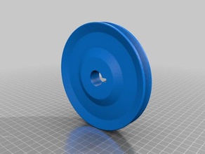 3d printing pulley engineering 3d print model - Mito3D
