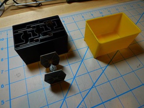 tie fighter bin harbor freight organizzatore di x-wing tmg giocattolo gioco accessori 3d print model - Mito3D