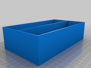 Pille-Flasche, Kasten 1 Container angepasst 3d print model - Mito3D