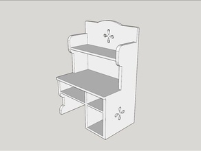 sylvanian los cajones de muebles playsets families 3d print model - Mito3D