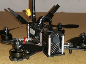 qav180 anten montaj arka x8r rc araç frsky 3d print model - Mito3D